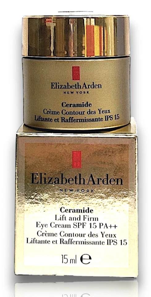 Crema de ojos Elizabeth Arden Ceramide Lift and Firm FPS 15 PA++ 0,5 oz/15 ml Foto 1 de 2