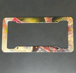 Anime Kunststoff Auto Nummernschild Rahmen Mehrfarbig Action Animation - Bild 1 von 4