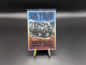 2024-25 Upper Deck Series 2 MASON MCTAVISH & TREVOR ZEGRAS #OT-16 On Tour Black - Picture 1 of 2