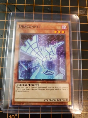 Draconnet SP18-EN006 Starfoil Rare 1st Ed. YuGiOh! TCG NM With Top Loader - Image 1 of 4