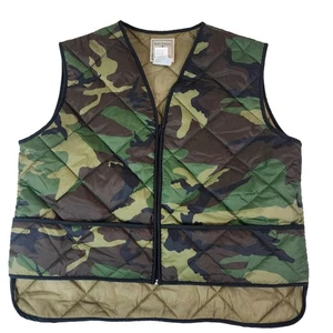 Northwest Territory Vest Mens XL Camo Quilted Zip Front Insulated Hunting Gear - Picture 1 of 19