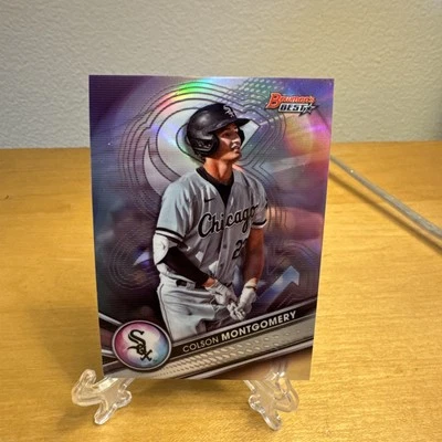 2022 Bowman's Best - Top Prospects Colson Montgomery #TP-27 Refractor (RC) - Image 1 of 2