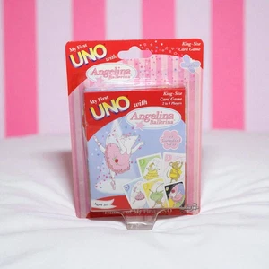 SEHR SELTEN! My First Uno with Angelina Ballerina Card Game 2005 RETIRED NEU - Bild 1 von 15