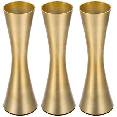  3 PCS Blumenständer Metall Blumenvase Modern Blumenvasen Moderne - Bild 1 von 4