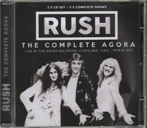 Rush Complete Agora Doble CD Reino Unido Hobo 2016 2 CD Set HB008 - Imagen 1 de 2