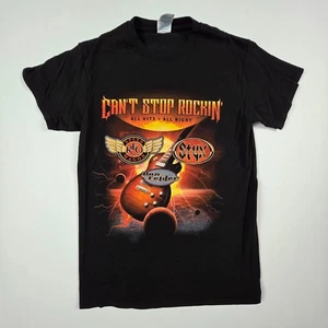 Camiseta de concierto Reo Speed Wagon/STYX/Don Felder Cant Stop Rockin-Gira para hombre-2018 - Imagen 1 de 5