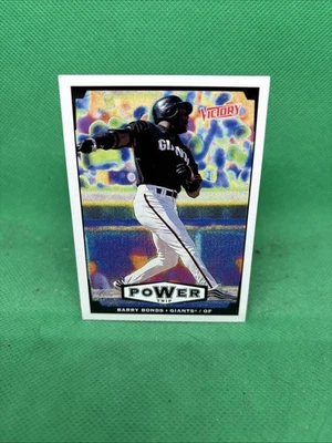 BARRY BONDS 1999 Upper Deck Victory Power Trip #351.  GIANTS - Image 1 of 2