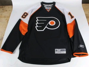 Philadelphia Flyers Richards Jersey Reebok Size-Large CCM Black Orange Mens - Picture 1 of 9