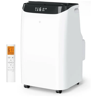 12,000 BTU Portable Air Conditioner AC with Remote Control - Cools 500Sq.Ft. - Image 1 of 4