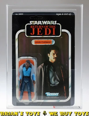 Vintage Kenner Star Wars Carded ROTJ 77 Back-A Lando Calrissian Action Figure... - Image 1 of 4