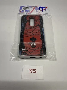 Lotto di quantità 35 - custodia telefono lg k30, custodia cavalletto con supporto schede, Upside Spidey - Foto 1 di 6