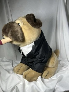 "17"" Frank Pug Cigar Hombres en Negro 2 Sin usar, en caja II Peluche Coleccionable Perro Alienígena Ver Fotos" - Imagen 1 de 7