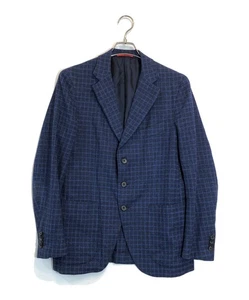 ISAIA 3B jacket Size: 48 Navy Men - Picture 1 of 6