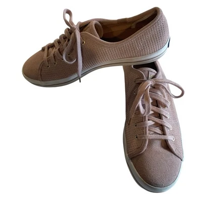 Tênis Keds Kickstart Feminino 10 Rosa Claro/Mauve/Blush Camurça Parte Superior Baixa - Imagem 1 de 4