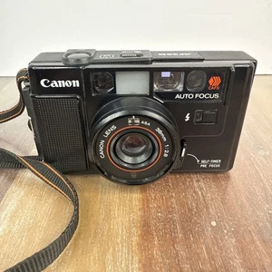 Canon Sure Shot AF35M Autoboy Auto Focus Film Camera VTG FOR PARTS AS IS - Picture 1 of 18