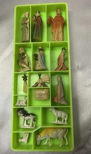 Set Natività 15 Pezzi Vintage - Foto 1 di 7