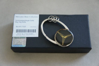 NIB Genuine Mercedes-Benz Sofia Stainless Steel Keychain B66957520 One of A Kind - Image 1 of 4
