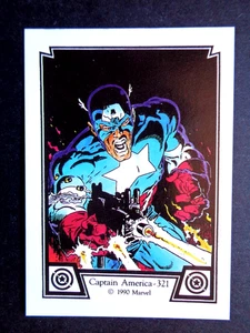 1990 COMIC IMAGES MARVEL *CAPTAIN AMERICA* CARD #321 NM - Picture 1 of 2