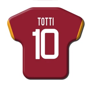 Calamita Simile a T-Shirt Calcio Stagione 2011/2012 Roma 10 Francesco Totti - Picture 1 of 9