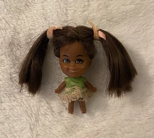 Vintage Mattel Liddle Kiddles Lucky Medaillon Lois Puppe ~ ohne Medaillon ~ beschädigte Füße - Bild 1 von 7