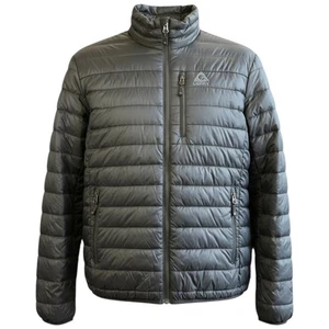 Gerry Fillpower 650 piumino nero uomo grande tasche full zip - Foto 1 di 13
