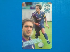 1997-98 1998 Panini Football Calling Card No. 8 Gabriel Omar Batistuta (Fiorentina) - Picture 1 of 1