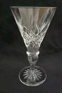 Cumbria Crystal Keswick Red Wine Glass 7" (177mm) New Label Intact 1st Qual. - Picture 1 of 3