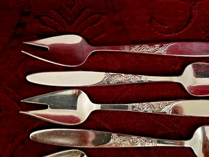Grosvenor Christine - Juego de 6 cucharas/tenedores buffet SPLAYDS - Plateado - Imagen 1 de 6