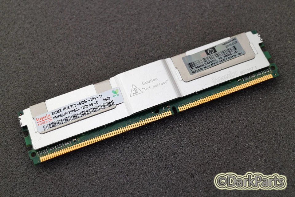 Hynix HMP564F7FFP8C-Y5D3 PC2-5300F 555 11 512MB Server Memory RAM - Image 1 of 1