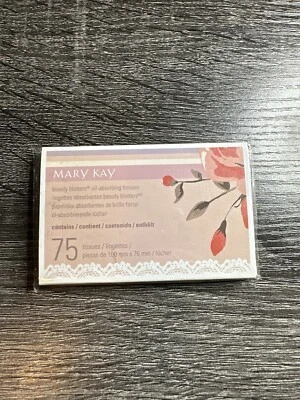 75 MARY KAY BEAUTY BLOTTERS OIL-ABSORBING TISSUES - Image 1 of 2