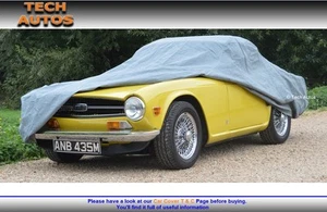 Outdoor Car Cover Waterproof Eclipse Triumph TR4 TR4A TR5 TR6 - Picture 1 of 12