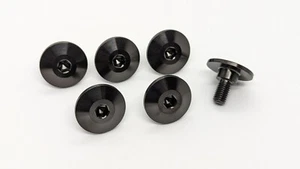 Cubierta basculante de leva de titanio Suzuki M7 pernos Ti negro GSF GSXR SV Hayabusa - Imagen 1 de 10