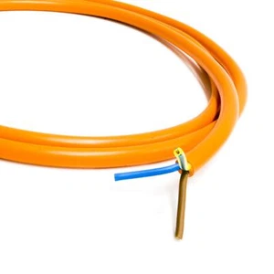 Orange Flexible Mains Cable 3 Core Garden Flex - Picture 1 of 2