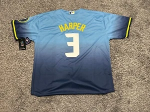 NWT Men’s Nike Bryce Harper Phillies City Connect  Jersey 3XL City Of Love XXXL - Picture 1 of 3