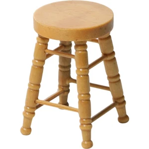 BOT -ROCK HOLK MODELLE Miniaturhauszubehör Kleiner Runder Hocker - Bild 1 von 11