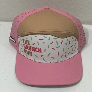 'The Brunch Run' Pink Mesh-Backed Trucker Hat by 'For the Run' - Picture 1 of 6