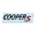 OE MINI Cooper S Gloss Black Emblem Badge Chrome Logo Clubman R53 R56 F56 MINI Cooper