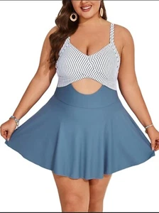 Woman Plus Siz Swimsuit - Picture 1 of 1