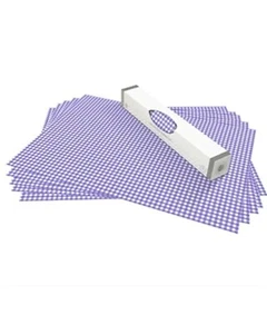 Lavender Lilac Gingham Blue Drawer Liners Master Herbalist Gift Boxed Giving - Picture 1 of 2
