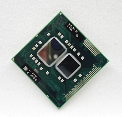 Compatible Intel i7 640M 2.8-3.46GHz 4M Dual-Core(SLBTN)PGA988 NotebookProcessor - Image 1 of 4