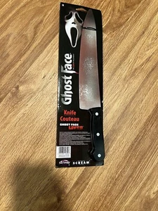 Geistergesicht Halloween Kostüm Messer Horror Schreck 15 Zoll blutig - Bild 1 von 1
