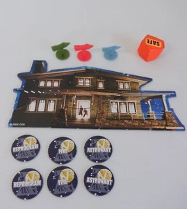 2005 Zathura Board Game Replacement Parts, Puzzle, Mover Tokens Vintage Pressman - Picture 1 of 5