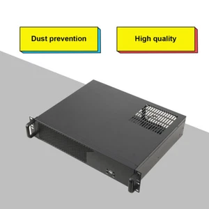 2U Server Chassis Rackmount Case Supports Mini ITX and Micro ATX Mainboards - Picture 1 of 11