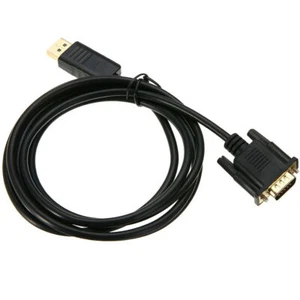 Cable adaptador 4XEM 4XDPMVGAMCBL 6FT DisplayPort a VGA M/M 1920x1200 negro - Imagen 1 de 3