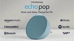 New in box Amazon Echo Pop Smart Speaker Midnight Teal - Picture 1 of 3