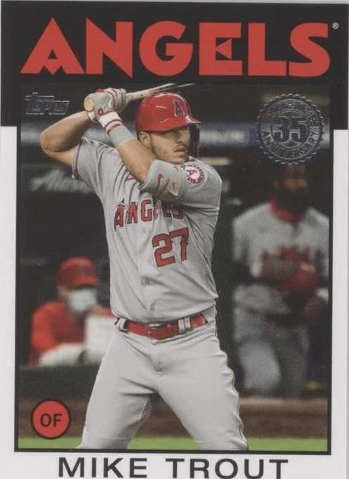 2021 Topps - Mike Trout #86B-1