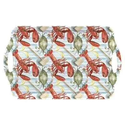 Pimpernel Summer Feast Collection Lobster Crab Clams Melamine Serving Tray NWT - Image 1 of 2