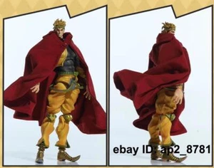 1/12 Scale Red Wired Cloak Cape Fit For Dio 6'' Action Figure Custom Doll - Foto 1 di 6
