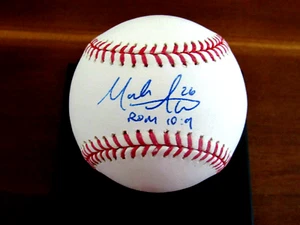 MARK APPEL PHILDEPHIA PHILLIES ASTROS PITCHER SIGNED AUTO OML BASEBALL PSA/DNA - Picture 1 of 3