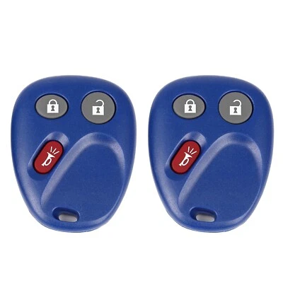 Para Chevrolet Silverado GMC Sierra 2003-2006 Azul Control Remoto Coche Llavero Foto 1 de 4